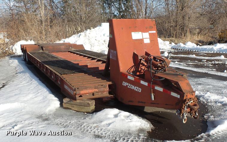 image for item DW9528 1994 Trail-Eze DP20H20 equipment trailer