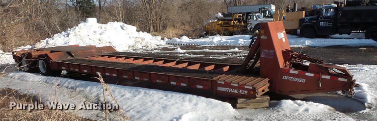image for item DW9528 1994 Trail-Eze DP20H20 equipment trailer