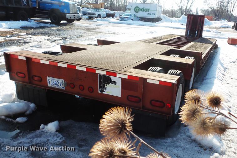 image for item DW9528 1994 Trail-Eze DP20H20 equipment trailer