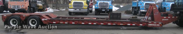 image for item DW9528 1994 Trail-Eze DP20H20 equipment trailer