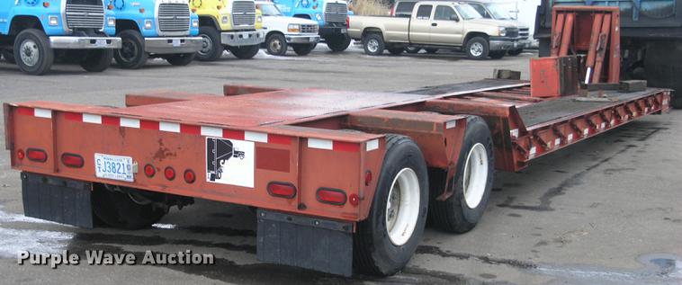 image for item DW9528 1994 Trail-Eze DP20H20 equipment trailer