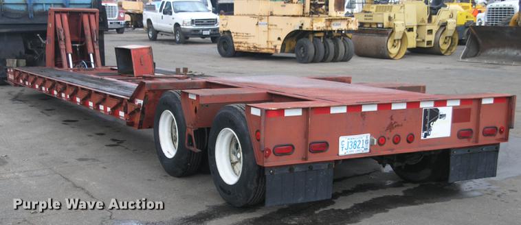 image for item DW9528 1994 Trail-Eze DP20H20 equipment trailer
