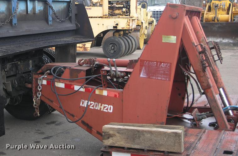 image for item DW9528 1994 Trail-Eze DP20H20 equipment trailer