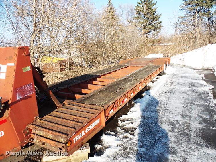 image for item DW9528 1994 Trail-Eze DP20H20 equipment trailer