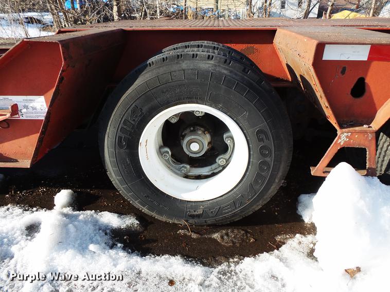 image for item DW9528 1994 Trail-Eze DP20H20 equipment trailer