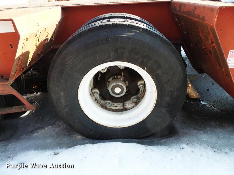 image for item DW9528 1994 Trail-Eze DP20H20 equipment trailer