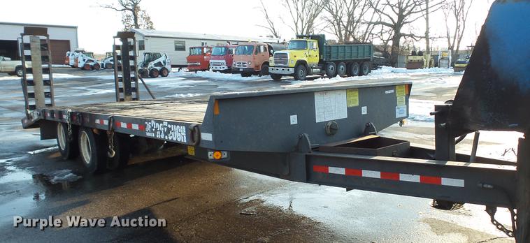 image for item DW9530 2003 BWS 21TT102 tilt deck equipment trailer