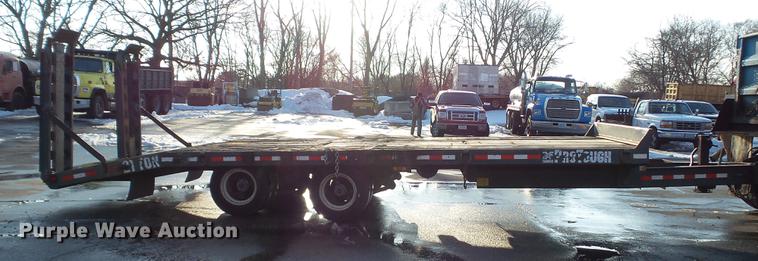 image for item DW9530 2003 BWS 21TT102 tilt deck equipment trailer