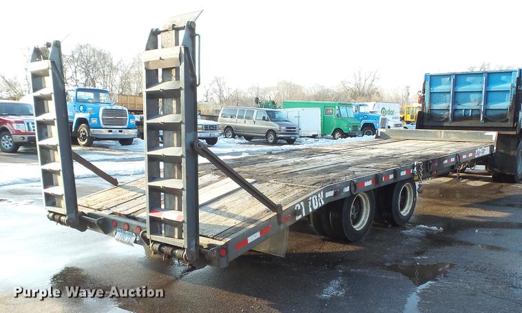 image for item DW9530 2003 BWS 21TT102 tilt deck equipment trailer