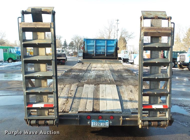 image for item DW9530 2003 BWS 21TT102 tilt deck equipment trailer