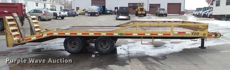 image for item DW9535 1990 Towmaster T20 equipment trailer