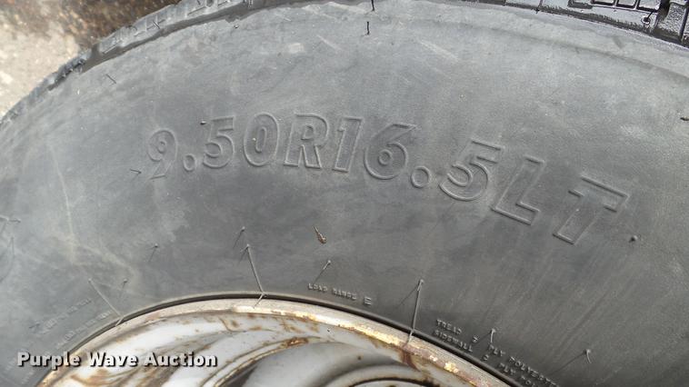 image for item DW9535 1990 Towmaster T20 equipment trailer