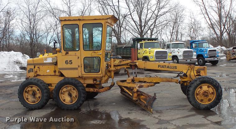 image for item DW9536 Fiat-Allis 65 rigid frame motor grader