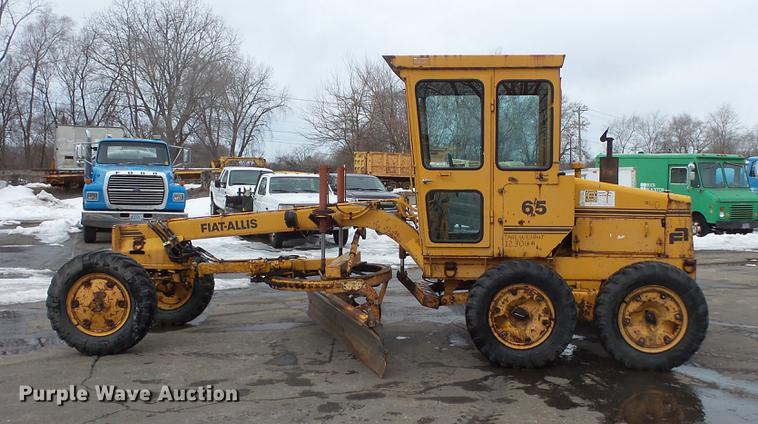 image for item DW9536 Fiat-Allis 65 rigid frame motor grader
