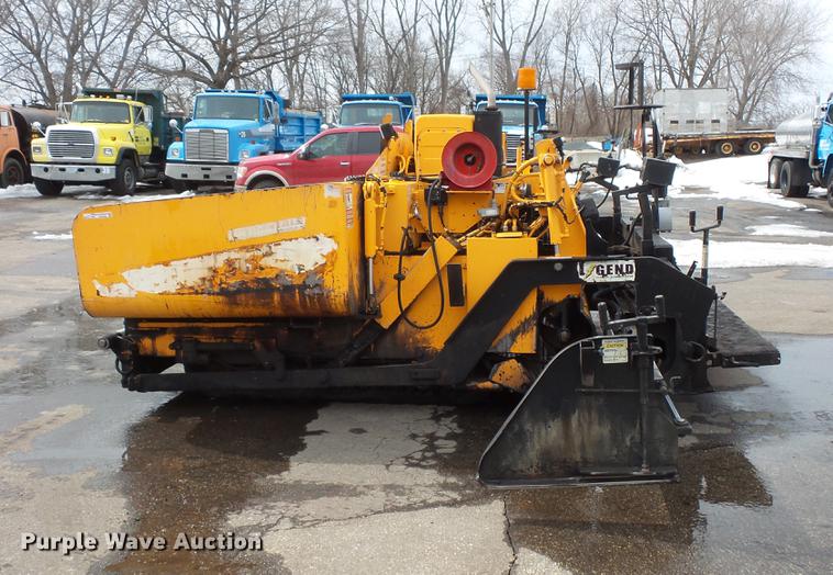 image for item DW9538 2006 LeeBoy 8510 paver