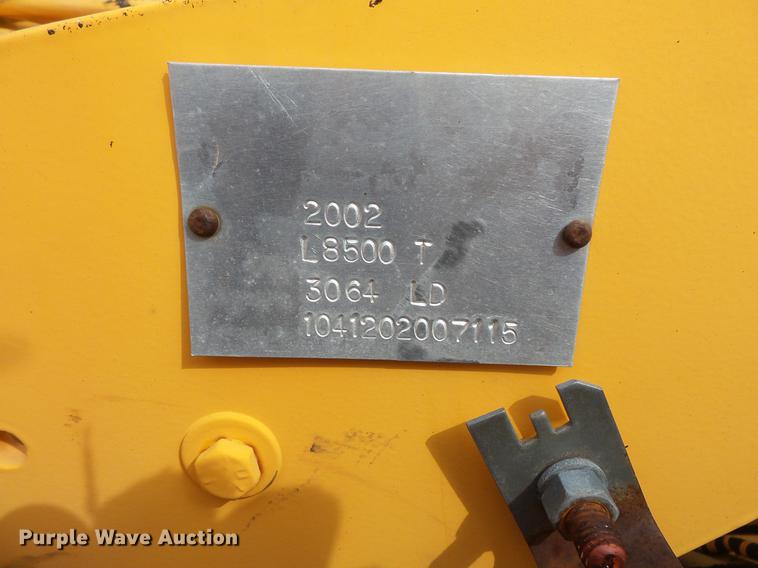 image for item DW9539 2002 LeeBoy L8500T paver