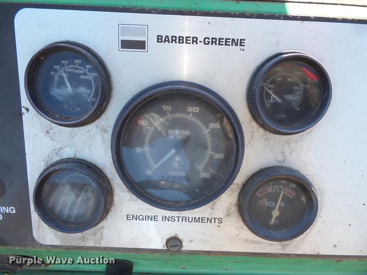 image for item DW9562 1988 Barber Greene BG225B paver