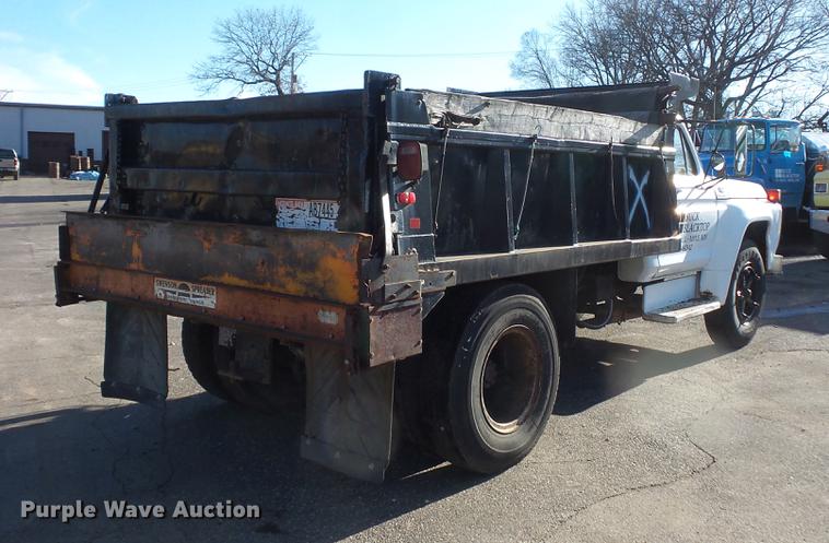 image for item DW9573 Ford F600 dump truck