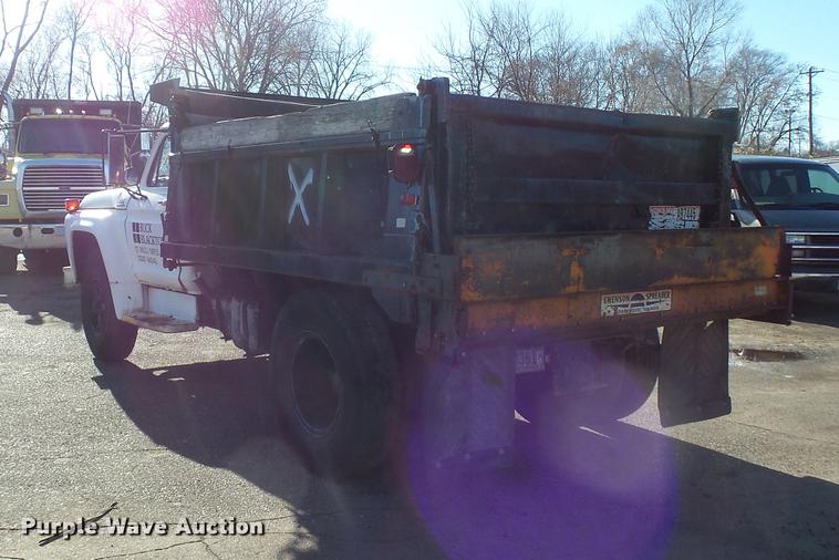 image for item DW9573 Ford F600 dump truck