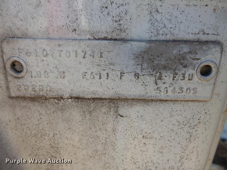 image for item DW9573 Ford F600 dump truck