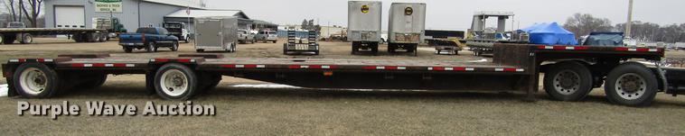 image for item DA3578 1996 Fontaine EDFT-5-6048WSA-K drop deck trailer