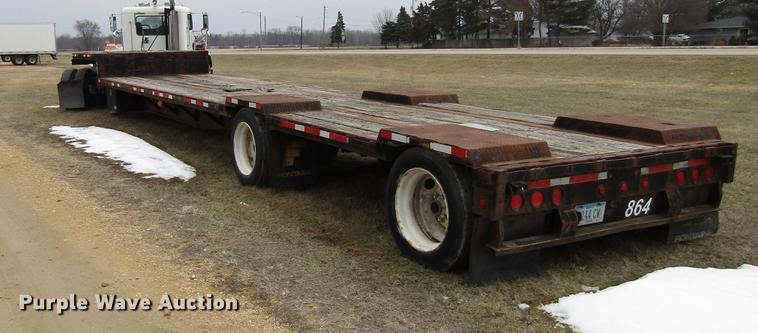 image for item DA3578 1996 Fontaine EDFT-5-6048WSA-K drop deck trailer