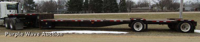 image for item DA3578 1996 Fontaine EDFT-5-6048WSA-K drop deck trailer