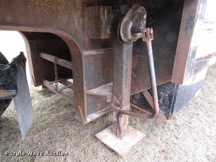 image for item DA3578 1996 Fontaine EDFT-5-6048WSA-K drop deck trailer