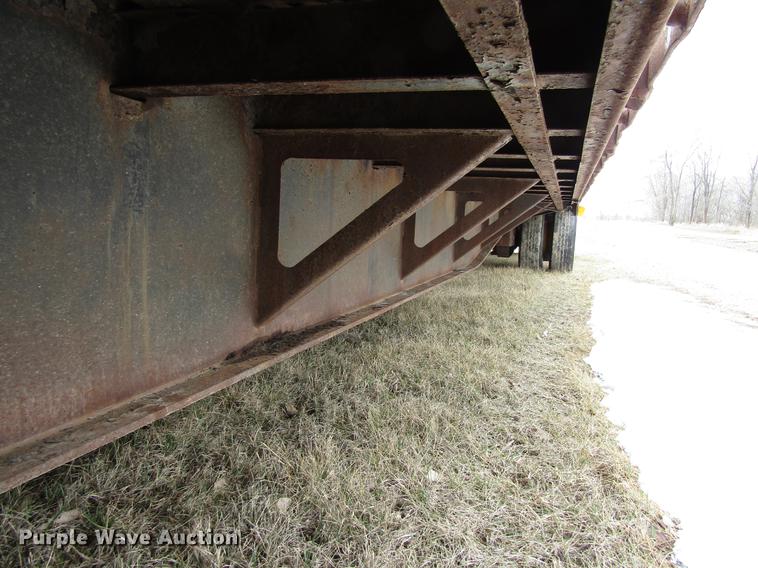 image for item DA3578 1996 Fontaine EDFT-5-6048WSA-K drop deck trailer