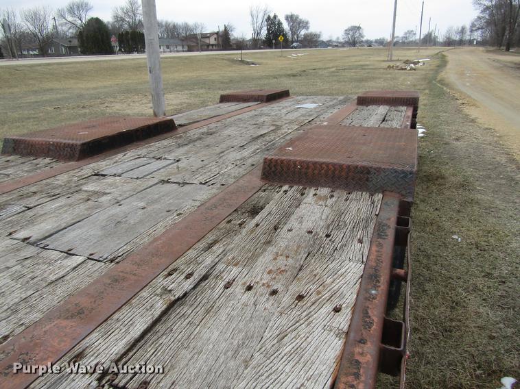 image for item DA3578 1996 Fontaine EDFT-5-6048WSA-K drop deck trailer