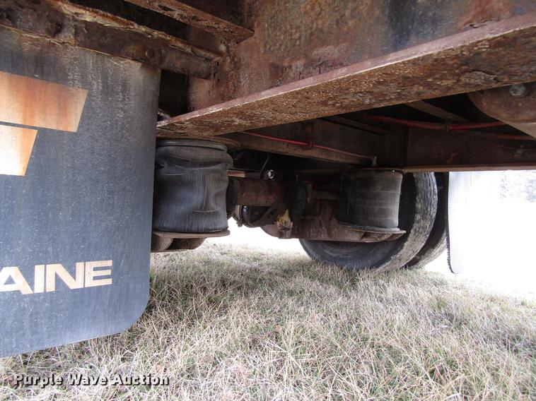 image for item DA3578 1996 Fontaine EDFT-5-6048WSA-K drop deck trailer