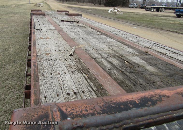 image for item DA3578 1996 Fontaine EDFT-5-6048WSA-K drop deck trailer