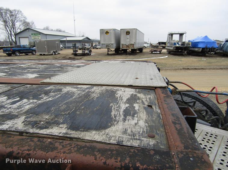 image for item DA3578 1996 Fontaine EDFT-5-6048WSA-K drop deck trailer