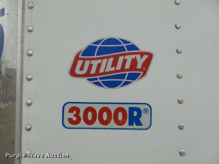 image for item DB6391 2009 Utility 3000R refrigerated van trailer