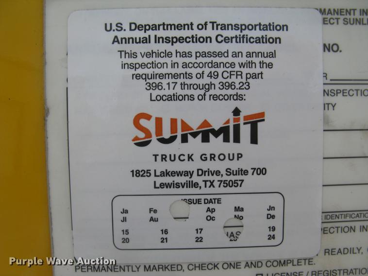 image for item DC2297 2004 International DuraStar 4300 refrigerated box truck