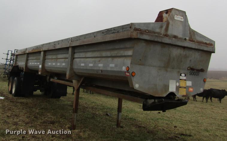 image for item DC4335 1993 Lufkin ULDII-38 end dump trailer