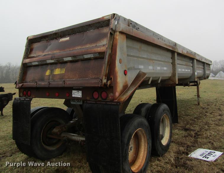 image for item DC4335 1993 Lufkin ULDII-38 end dump trailer