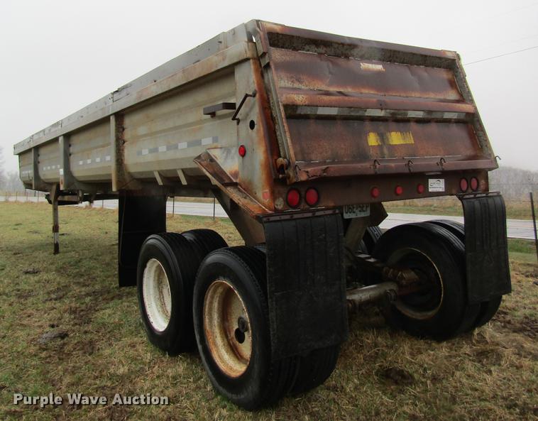 image for item DC4335 1993 Lufkin ULDII-38 end dump trailer