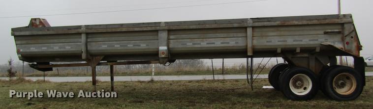 image for item DC4335 1993 Lufkin ULDII-38 end dump trailer