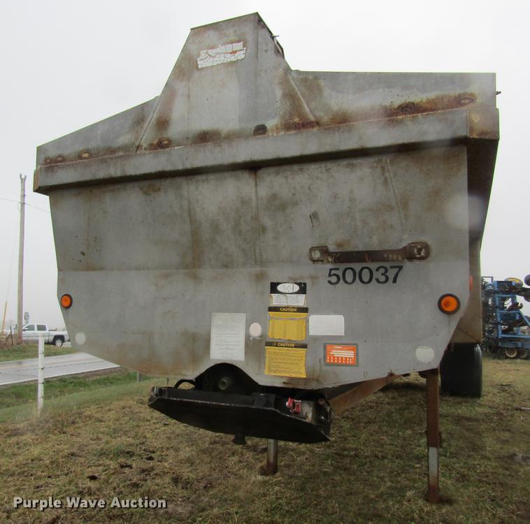 image for item DC4335 1993 Lufkin ULDII-38 end dump trailer