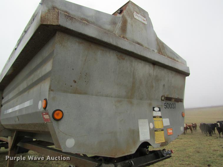 image for item DC4335 1993 Lufkin ULDII-38 end dump trailer
