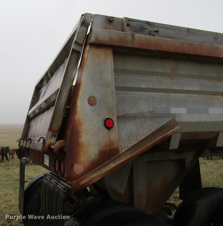 image for item DC4335 1993 Lufkin ULDII-38 end dump trailer
