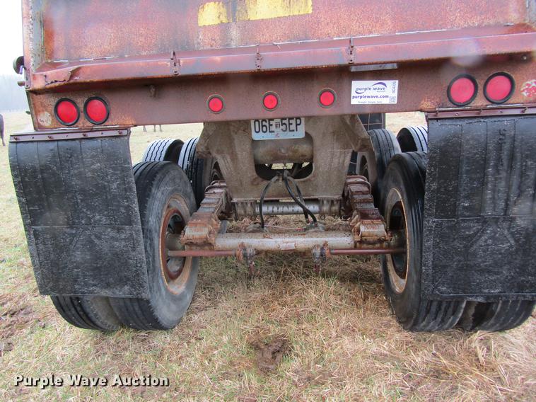 image for item DC4335 1993 Lufkin ULDII-38 end dump trailer