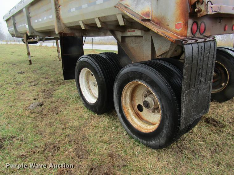 image for item DC4335 1993 Lufkin ULDII-38 end dump trailer