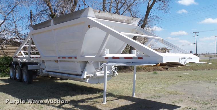 image for item DD1314 2009 American Carrier Equipment ABD370T bottom dump trailer