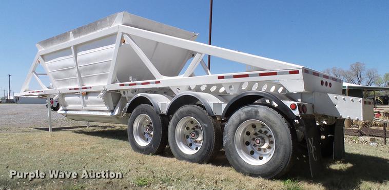 image for item DD1314 2009 American Carrier Equipment ABD370T bottom dump trailer