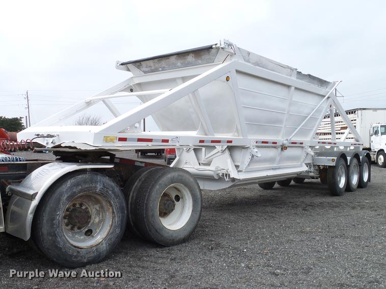 image for item DD1315 2009 American Carrier Equipment ABD370T bottom dump trailer