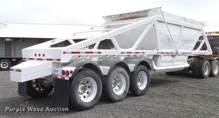 image for item DD1315 2009 American Carrier Equipment ABD370T bottom dump trailer