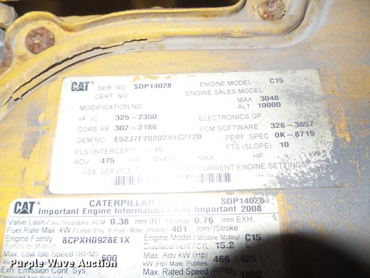 image for item DD1630 2009 Kenworth T660 semi truck