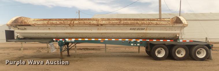 image for item DD2813 2010 Smithco MH3-44-36 T35 side dump trailer